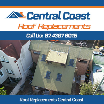 Professional roof replacement services on Central Coast for contemporary two story house